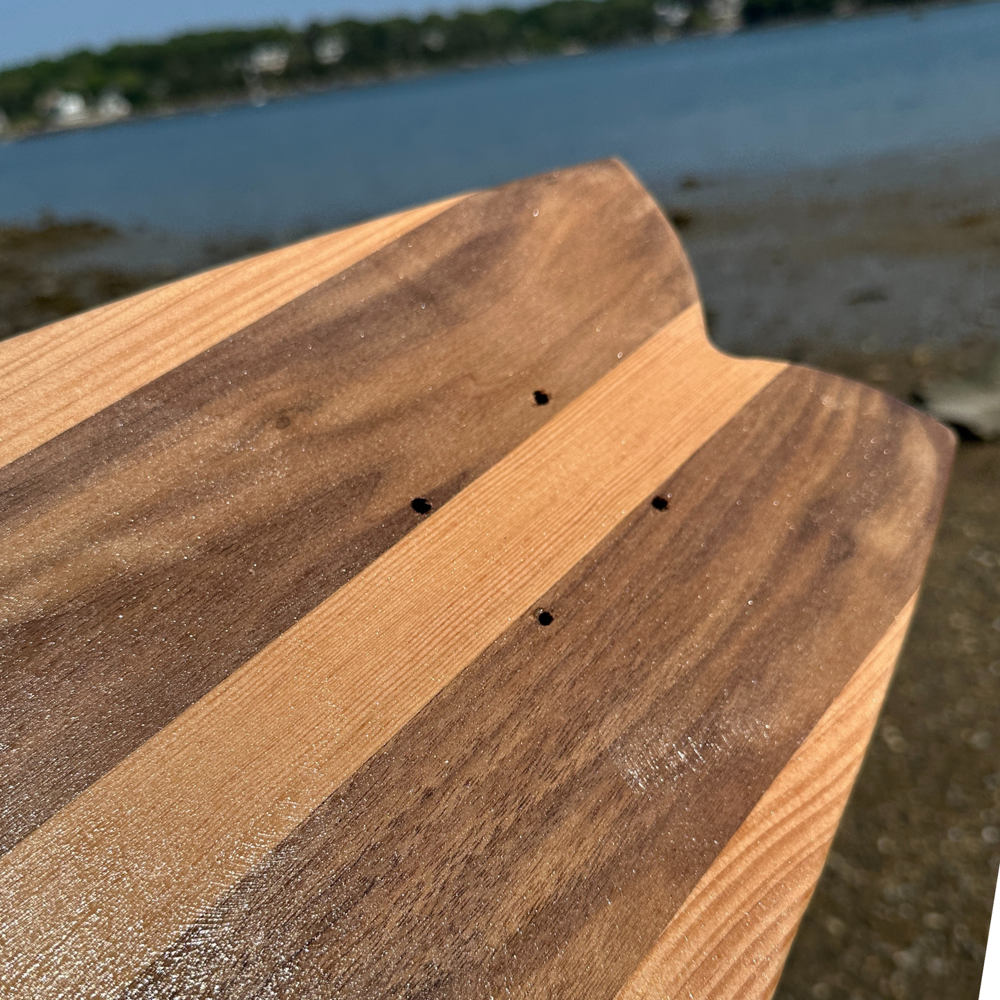 Deck - Fish, 36" - Doug Fir, Walnut