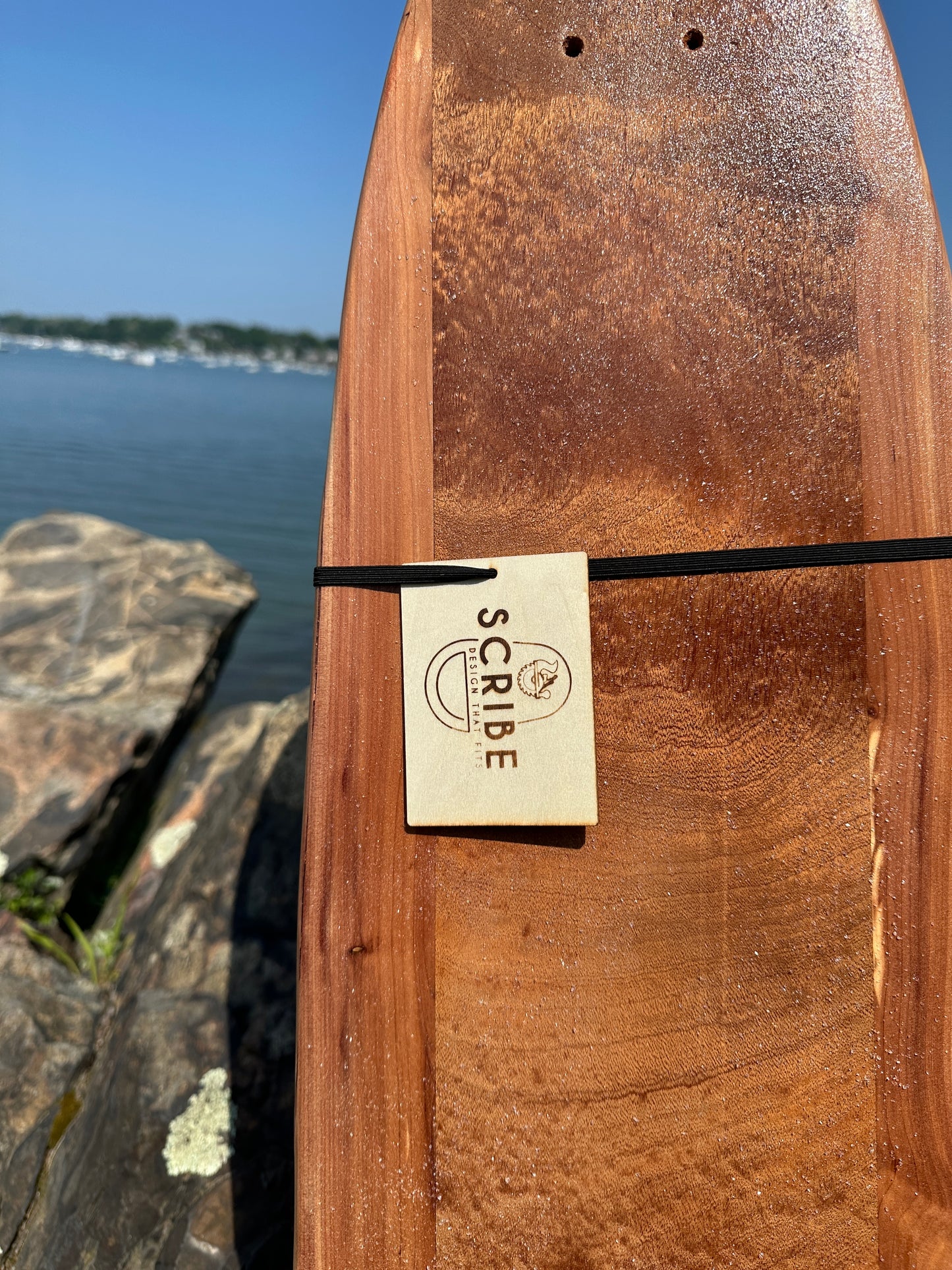 Deck - Old School Cruiser, 36" - Curly Mahogany, Aromatic Cedar