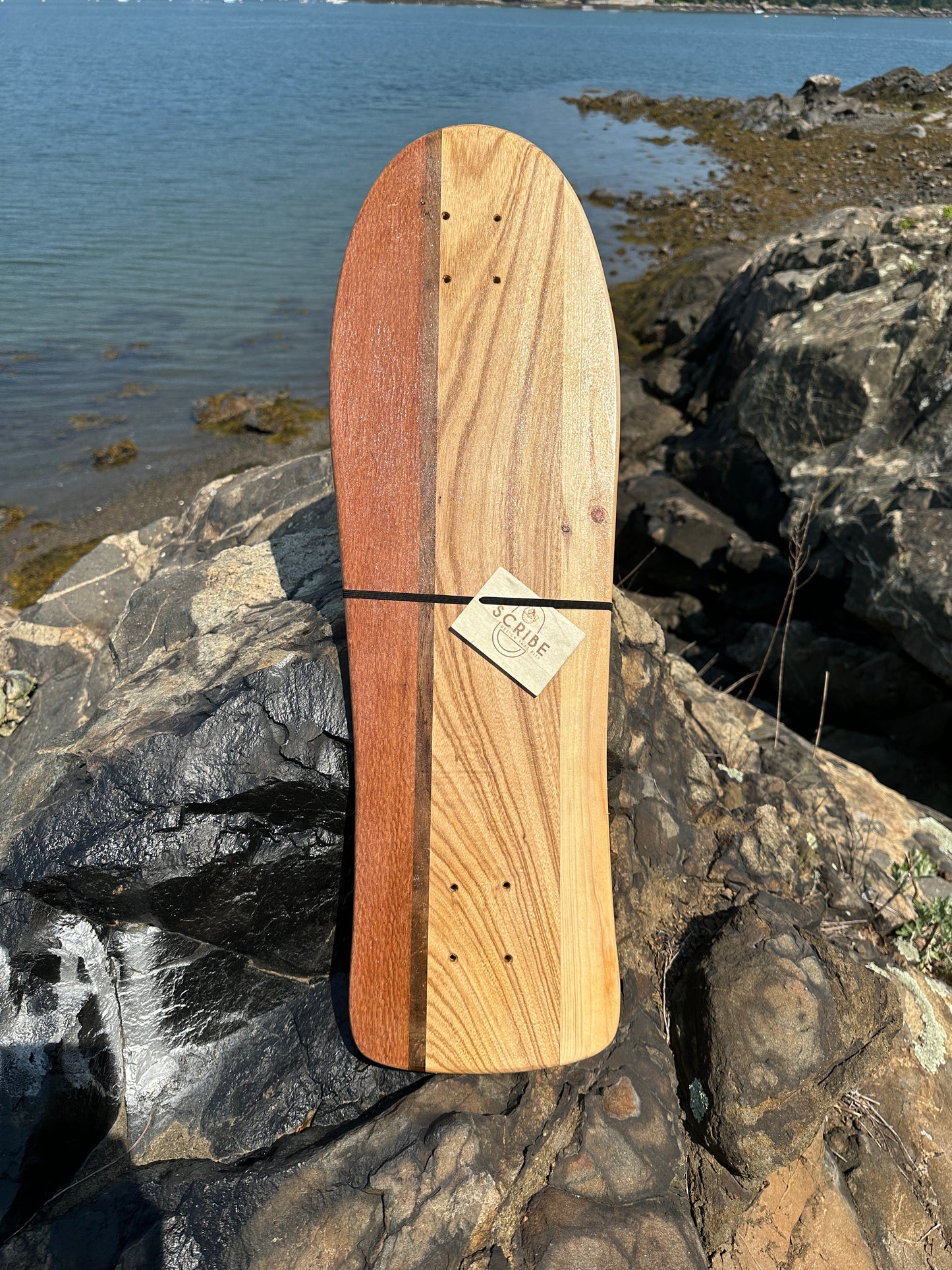 Deck - Alaia Old School, 36" - Tigerwood, Walnut, Zebrawood, Pine