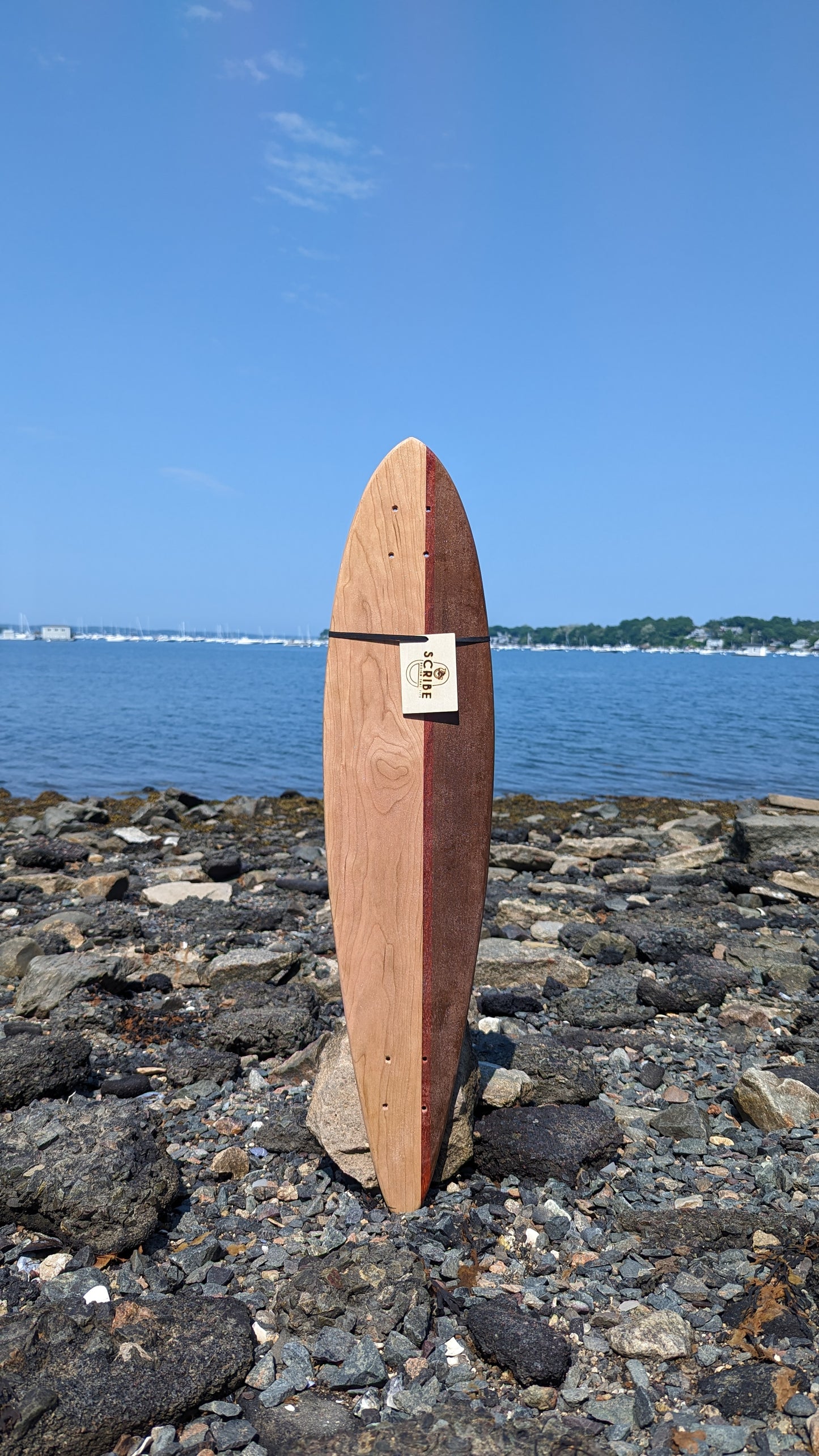 Deck - Bomber-Style, 36" - Red Oak, Paduak, Walnut