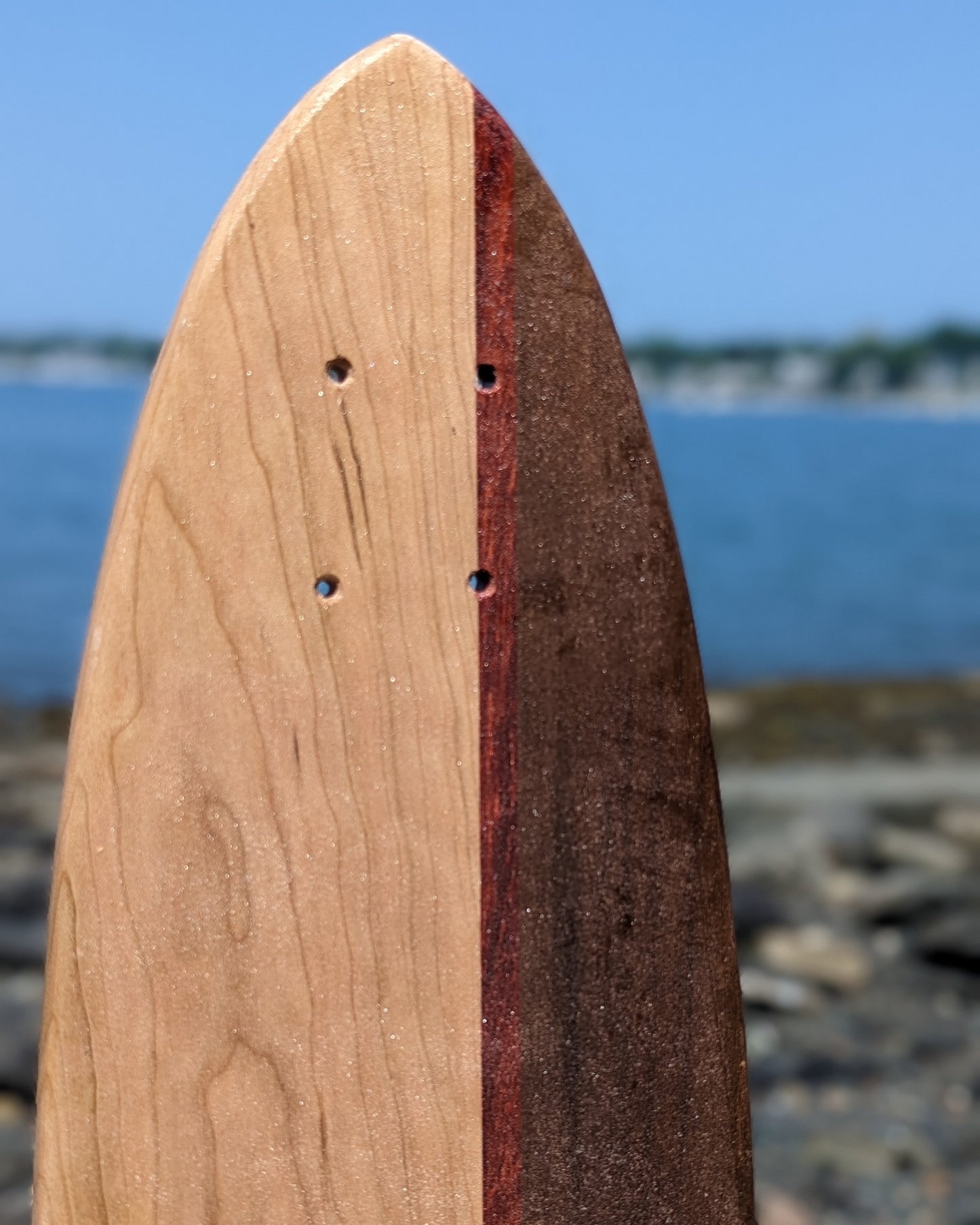 Deck - Bomber-Style, 36" - Red Oak, Paduak, Walnut