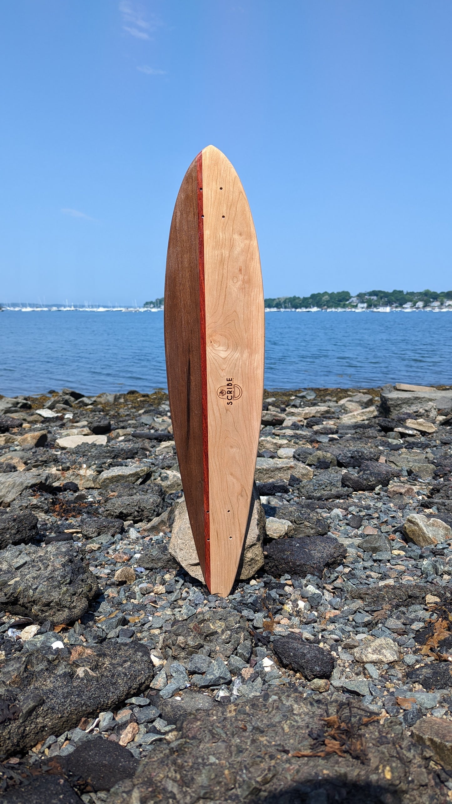 Deck - Bomber-Style, 36" - Red Oak, Paduak, Walnut