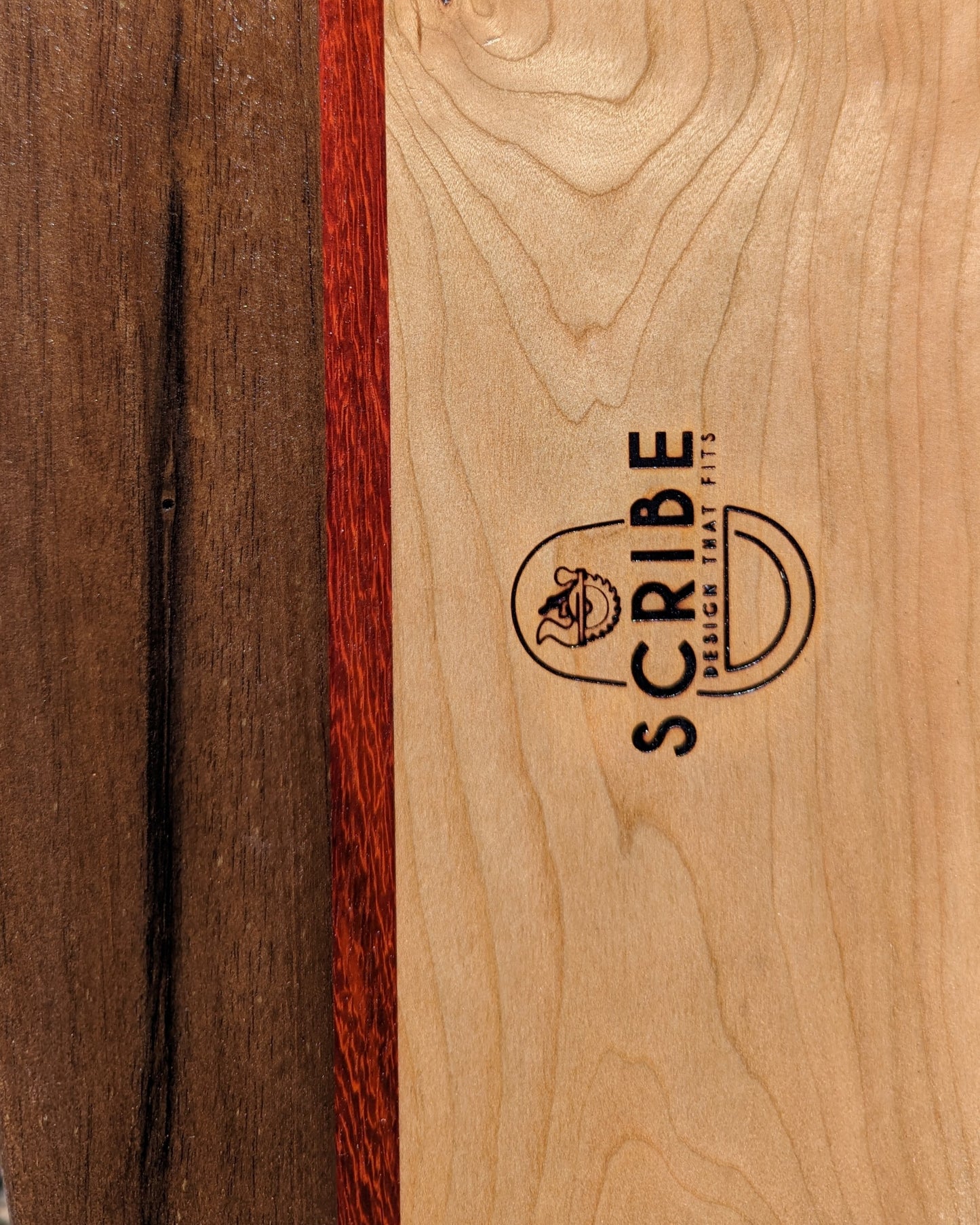 Deck - Bomber-Style, 36" - Red Oak, Paduak, Walnut