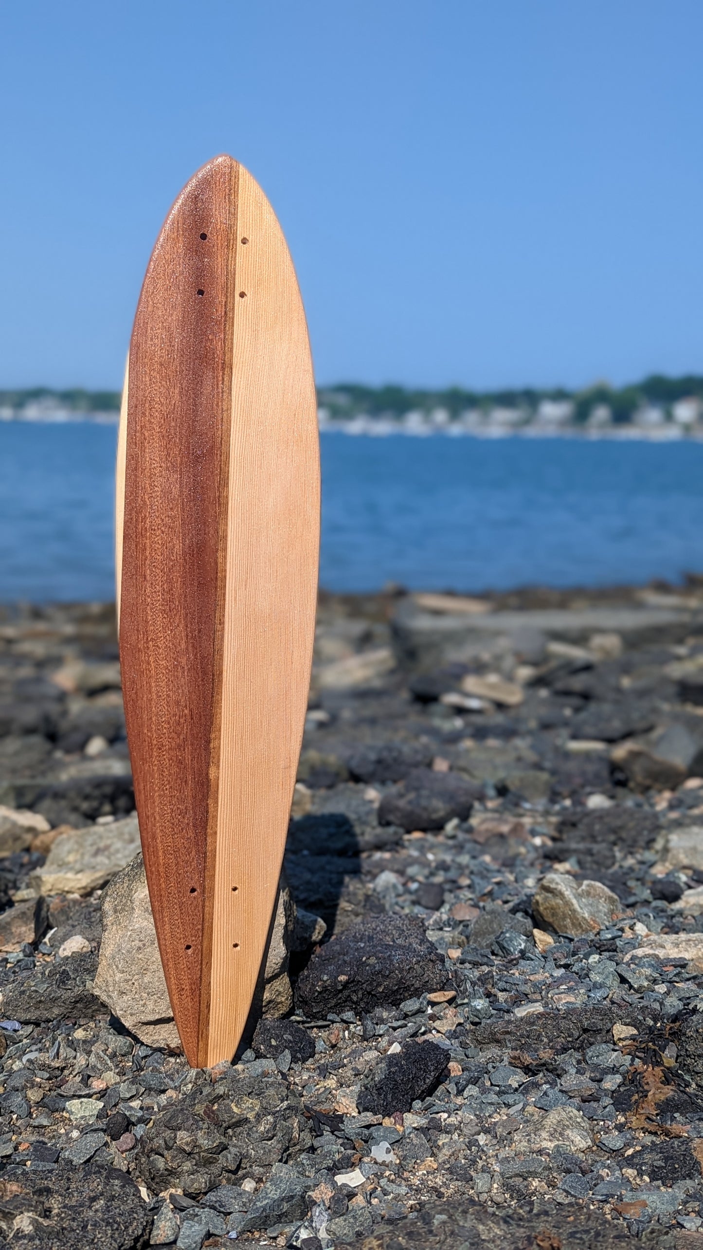 Deck - Bomber-Style, 36" - Mahogany, Teak, Red Oak