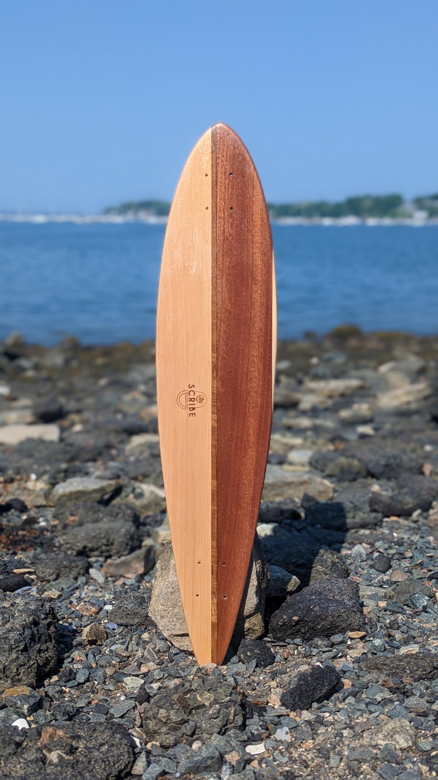 Deck - Bomber-Style, 36" - Mahogany, Teak, Red Oak