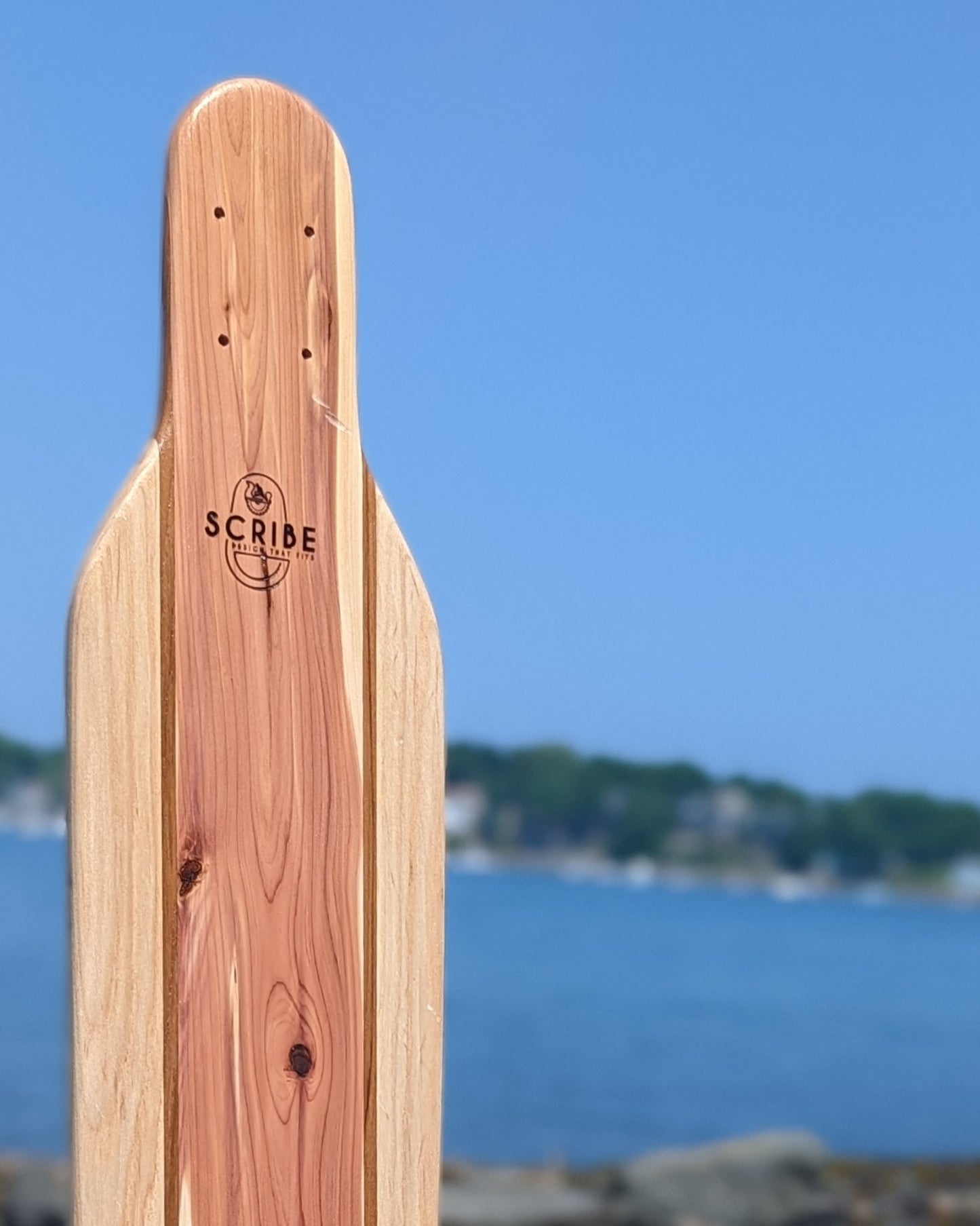 Deck - Longboard, 36" - Aromatic Cedar, Teak, White Oak