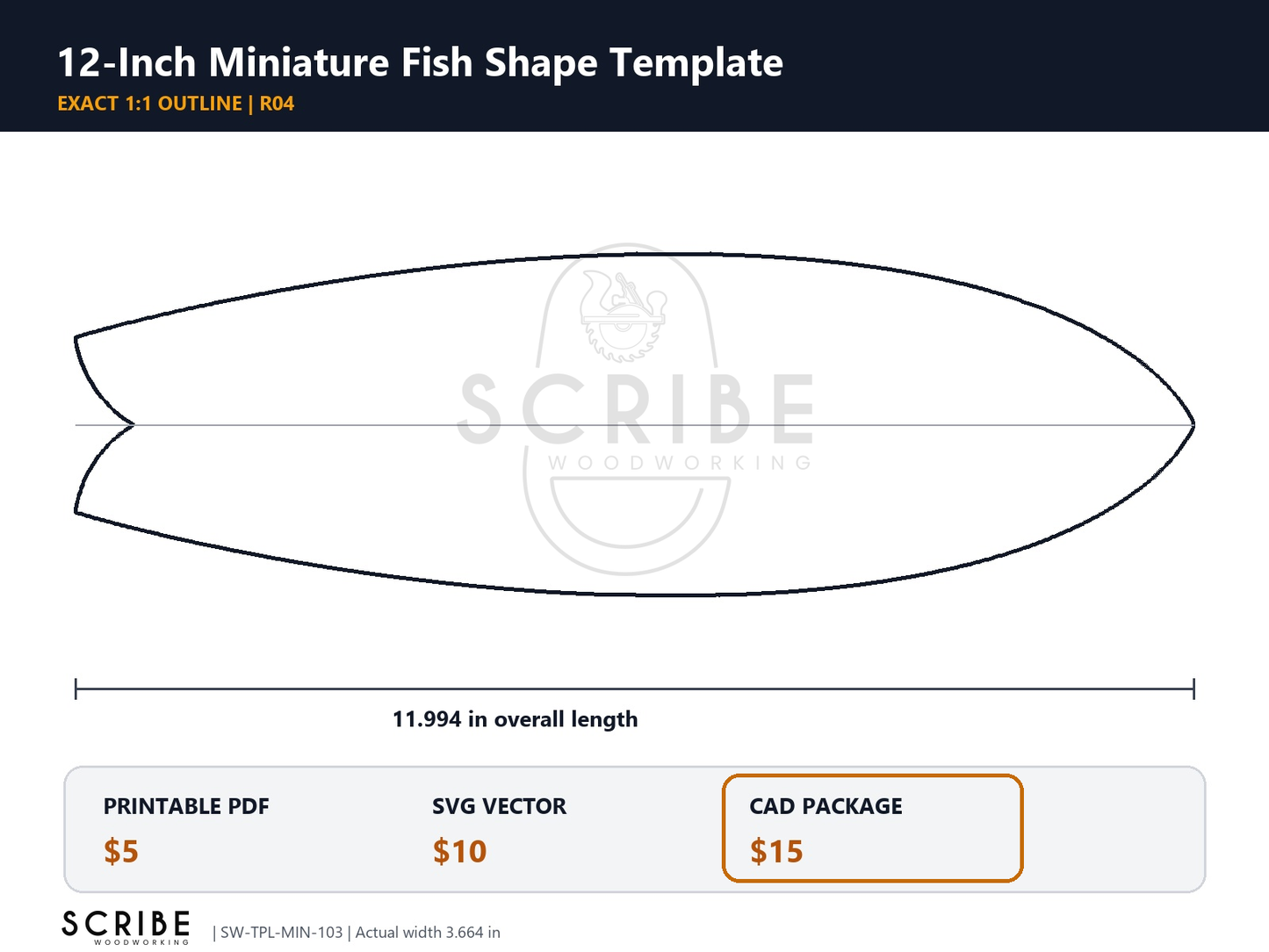 Miniature Skate Deck Templates