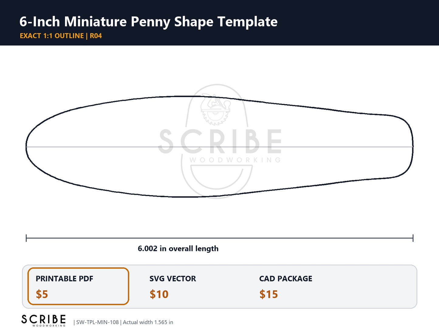 Miniature Skate Deck Templates