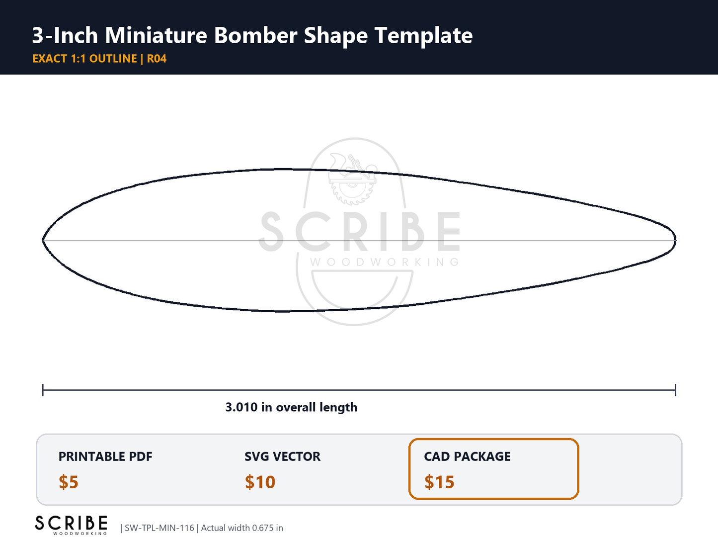Miniature Skate Deck Templates