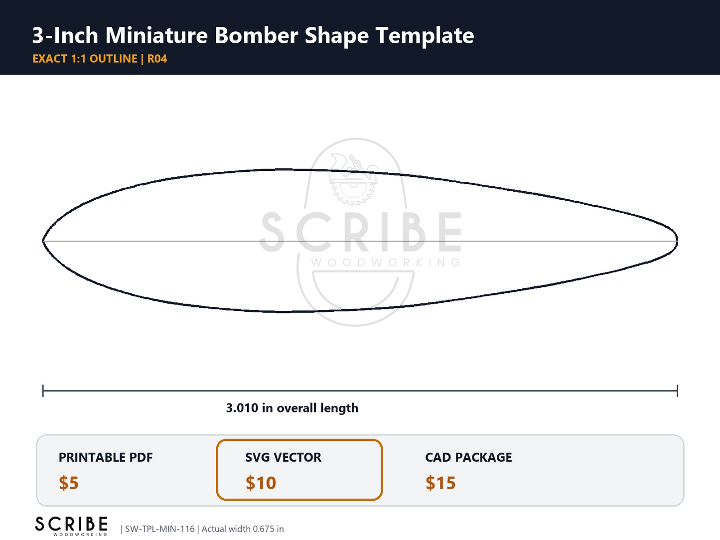 Miniature Skate Deck Templates