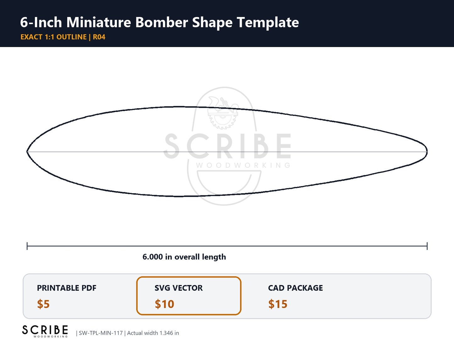Miniature Skate Deck Templates
